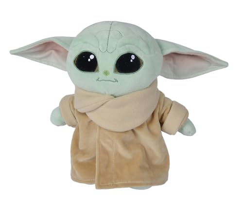 Simba Star Wars The Child-Mandalorian-Baby Yoda Peluche Extra Suave 25 cm, Licencia Oficial Disney 6315875778