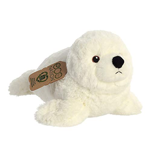 Aurora Eco Nation, foca de peluche de 30 cm de materiales reciclados