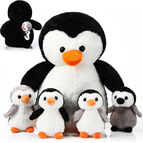 Harrycle Set Pingüino: mamá + 4 bebés