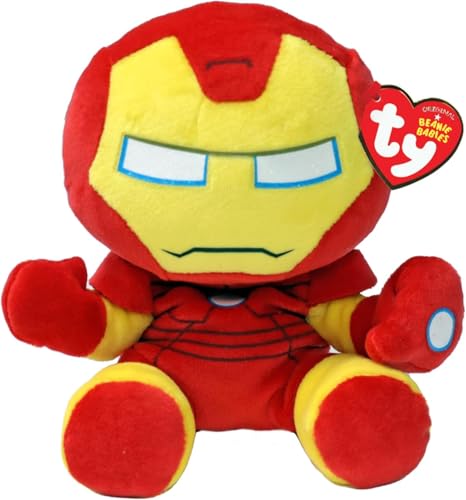 Peluche Iron Man de Ty oficial Marvel 15 cm