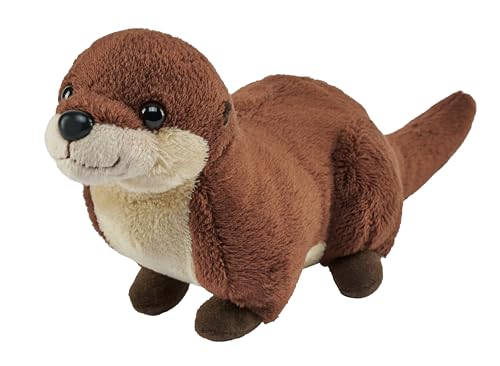 Wild Republic Pocketkins Eco, mini nutria de río de 12 cm