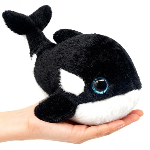 Peluche de orca pequeño Gisqis de 28 cm tipo doudou para bebés